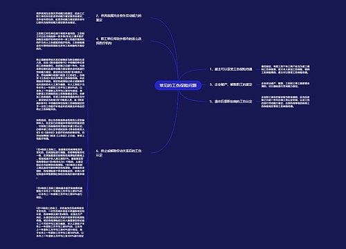 常见的工伤保险问题