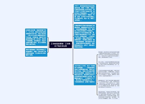 工会助我进课堂：工会教会了我许多东西