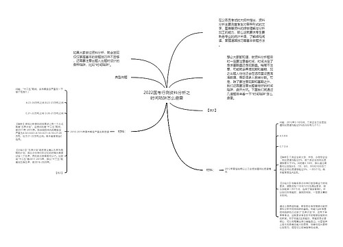 2022国考行测资料分析之时间陷阱怎么避雷