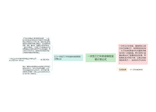 一次性工亡补助金赔偿金额计算公式