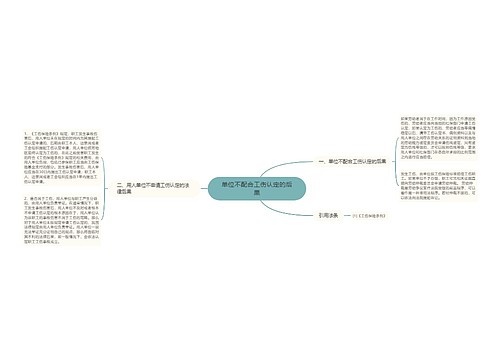 单位不配合工伤认定的后果