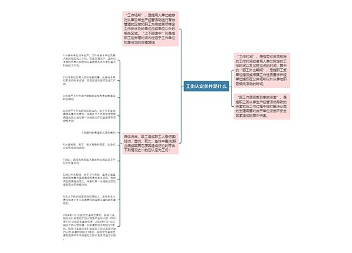 工伤认定条件是什么