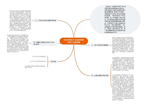 劳动合同法下企业如何防范用工法律风险