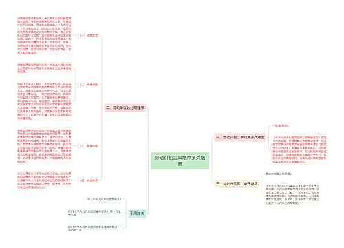 劳动纠纷二审结束多久结案