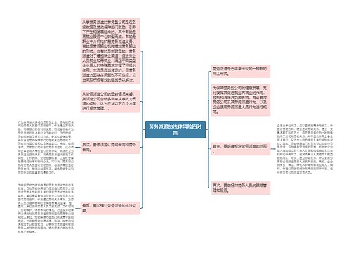 劳务派遣的法律风险四对策