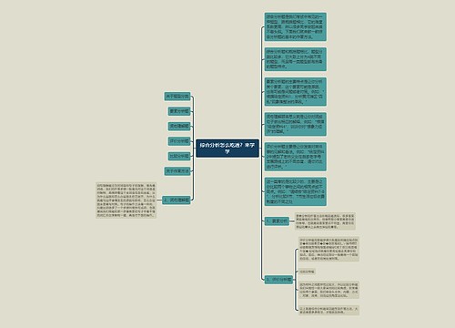 综合分析怎么吃透？来学学