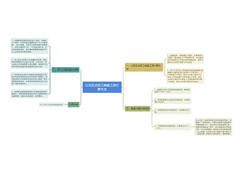 公司正式员工病退工资计算方式