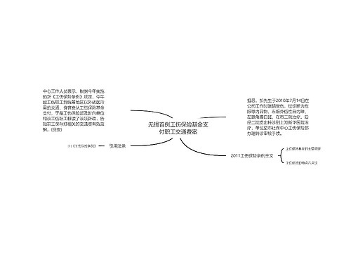 无锡首例工伤保险基金支付职工交通费案