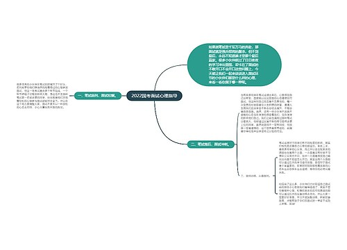 2022国考面试心理指导