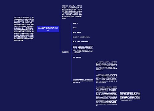 2022国考图推高频考点之点