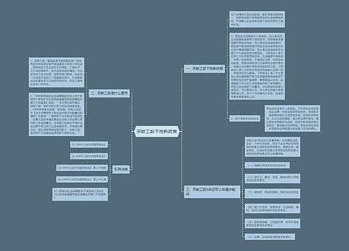 买断工龄下岗新政策