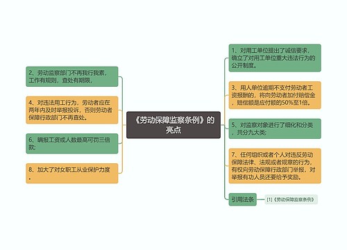 《劳动保障监察条例》的亮点