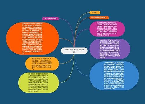 工伤认定适用无过错的原则