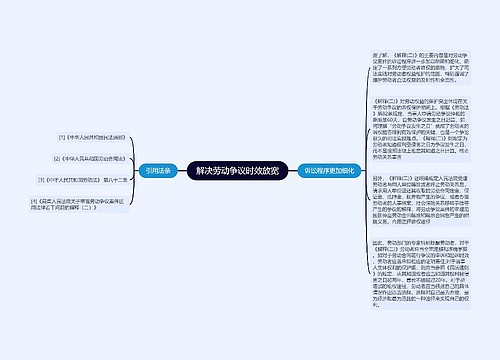 解决劳动争议时效放宽