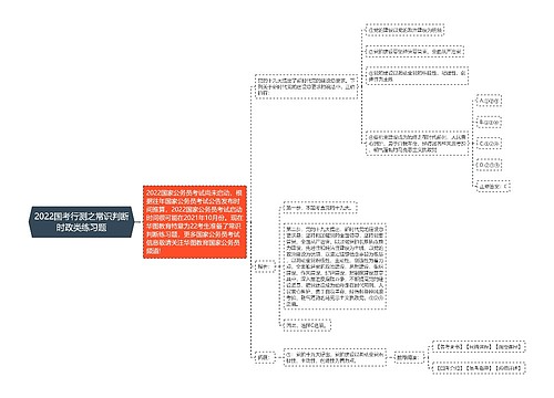 2022国考行测之常识判断时政类练习题