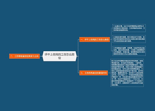 评不上伤残的工伤怎么赔偿