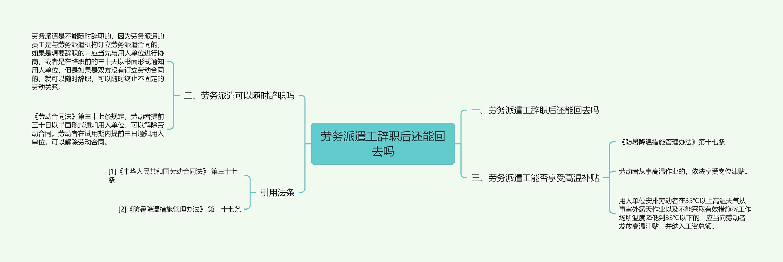 劳务派遣工辞职后还能回去吗