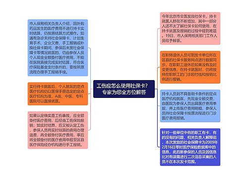 工伤应怎么使用社保卡？ 专家为您全方位解答