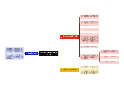 经济补偿金和赔偿金有什么区别