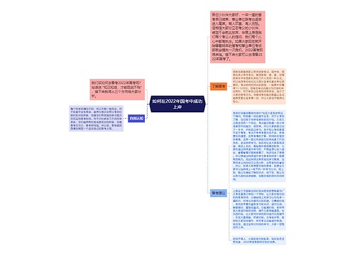 如何在2022年国考中成功上岸