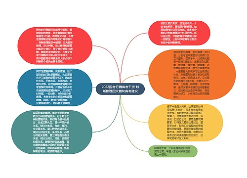 2022国考行测备考干货 判断推理四大模块备考建议