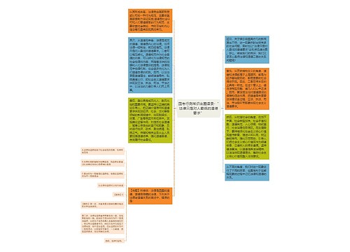 国考行测常识出圈语录-“法律只是对人最低的道德要求”