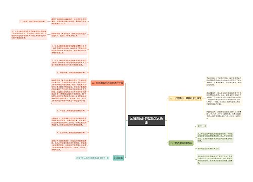 加班费的计算基数怎么确定