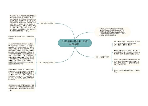 2022国考申论备考：如何做归纳题？