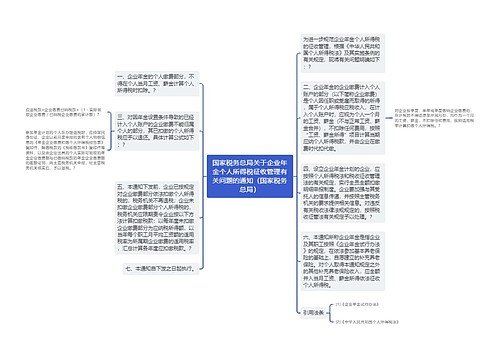 国家税务总局关于企业年金个人所得税征收管理有关问题的通知（国家税务总局）