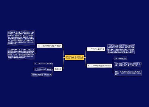 工伤怎么拿赔偿金