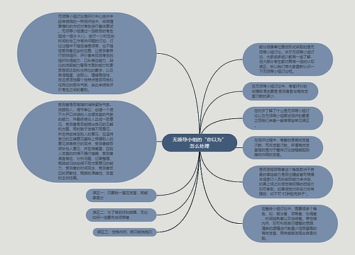 无领导小组的“你以为”怎么处理