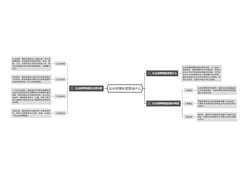 社会保障制度是指什么