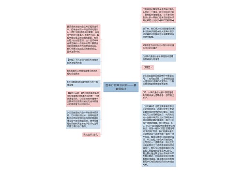 国考行测常识判断——要素调换法