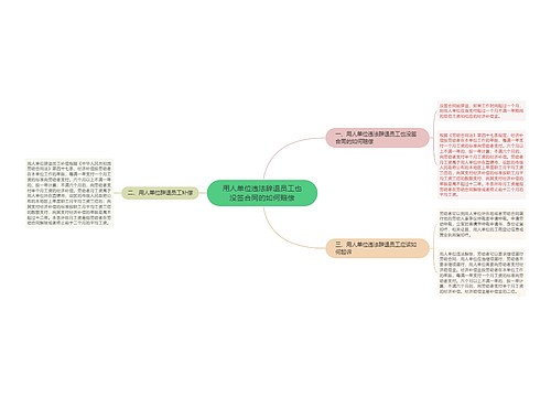 用人单位违法辞退员工也没签合同的如何赔偿