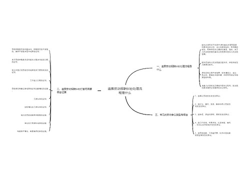 追索劳动报酬纠纷处理流程是什么