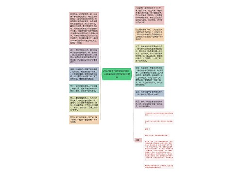 2022国考行测常识判断：从科举考试找到常识出题点