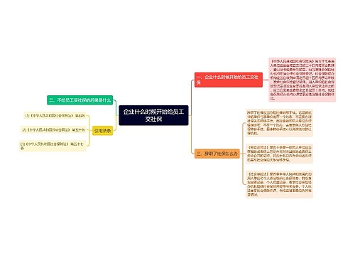 企业什么时候开始给员工交社保