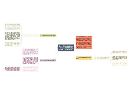 国考申论归纳概括题备考：解决归纳概括题的这三个困惑，让你提分50%