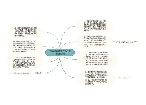 未作实体仲裁劳动争议案件引发思考