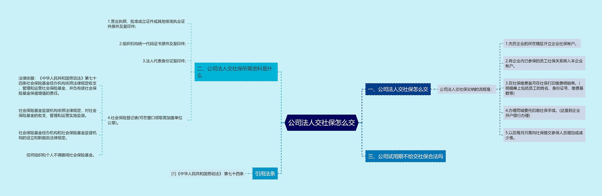 公司法人交社保怎么交