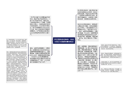 2022国考申论备考：议论文高分文章都有哪些特点