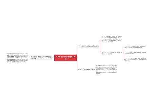 工作时间突发疾病算工伤吗