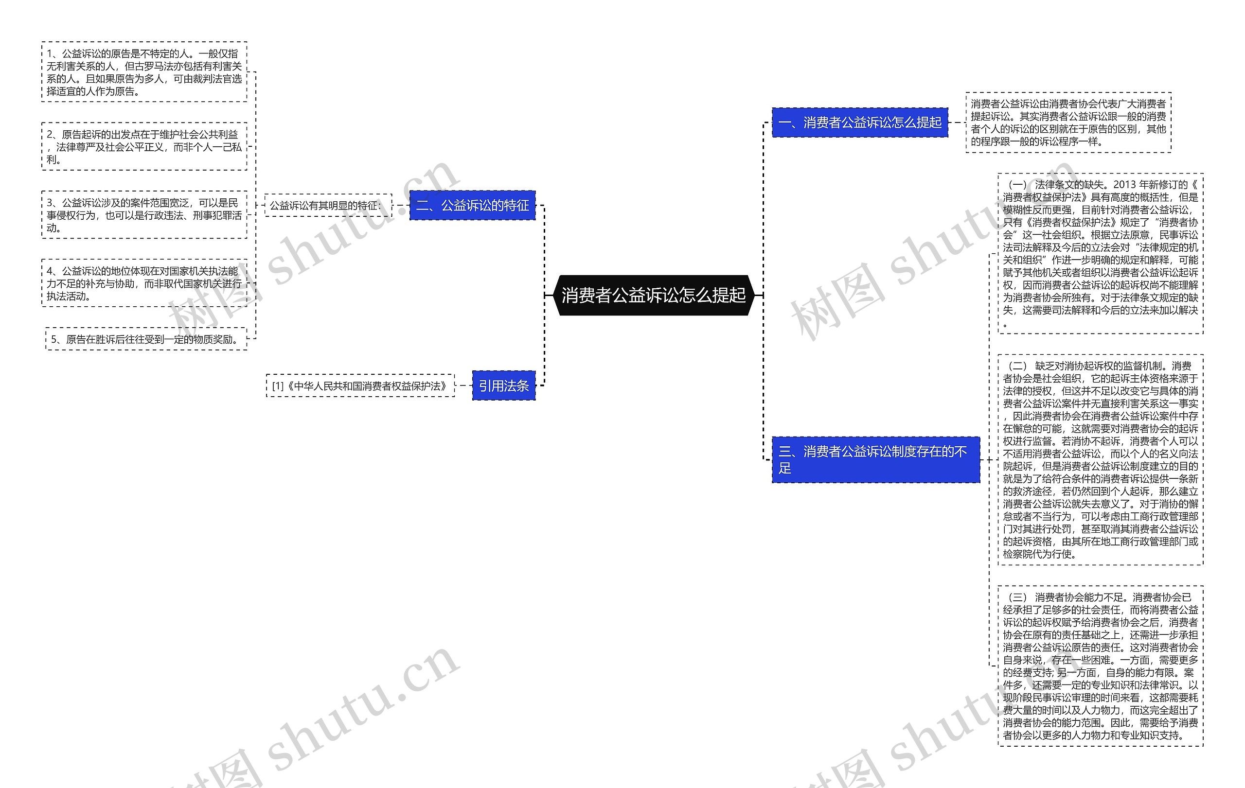 消费者公益诉讼怎么提起思维导图