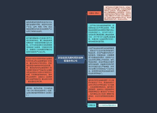 新版疫苗流通和预防接种管理条例公布