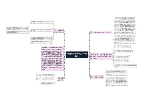 出国护照有效期在几个月以上