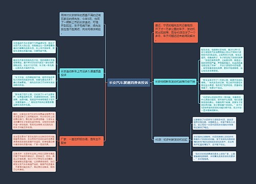 长安汽车屡遭消费者投诉