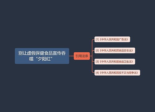 别让虚假保健食品宣传吞噬“夕阳红”