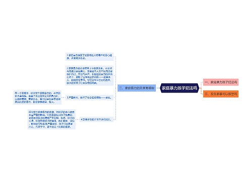 家庭暴力孩子犯法吗