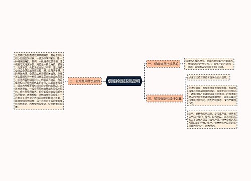 烟嘴棉是违禁品吗