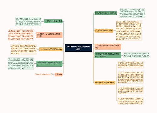 明天施行的福建快递新规解读